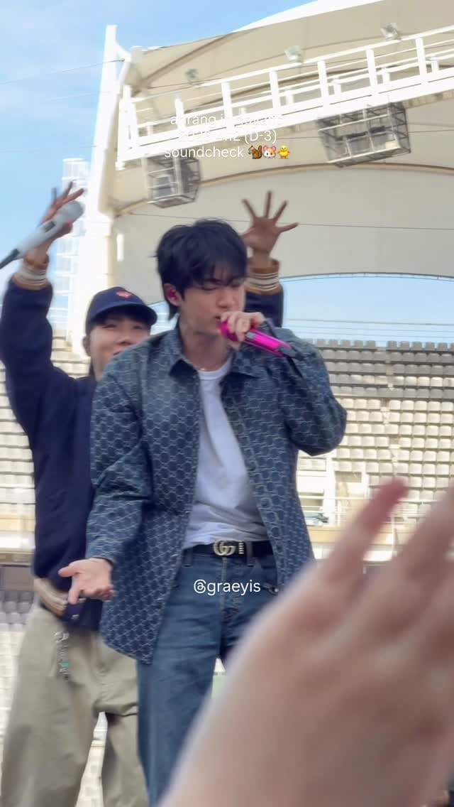 Post 2 by BTS Jin on Instagram (video)