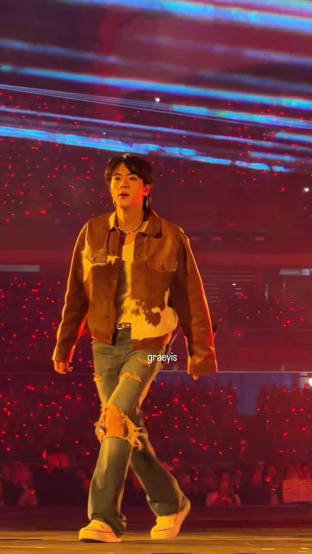 Post 1 by BTS Jin on Instagram (video)