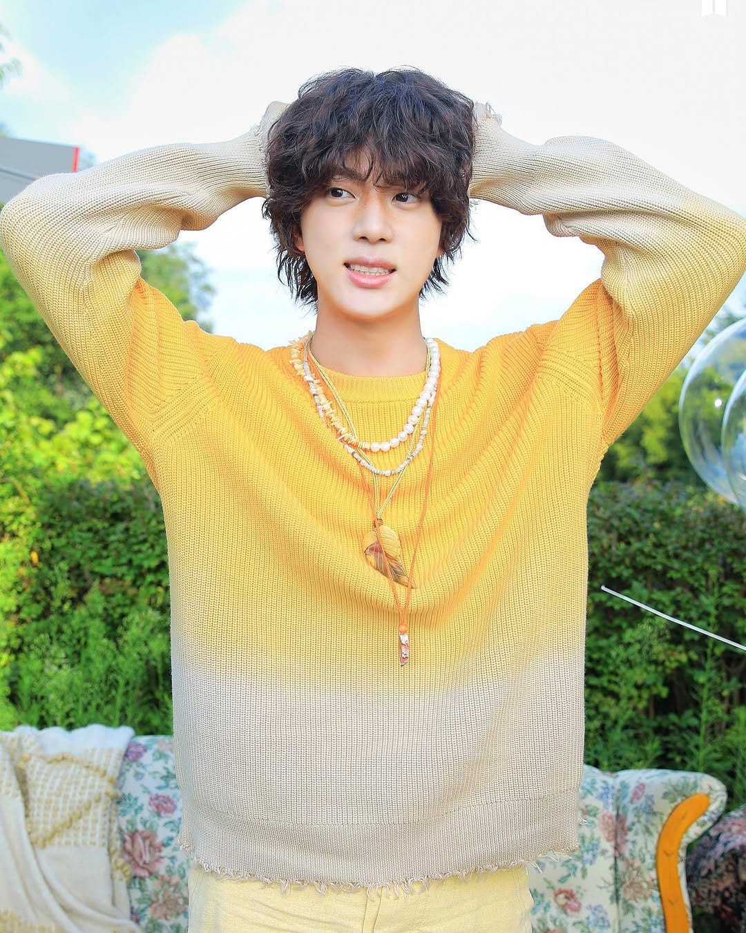 Post 10 by BTS Jin on Instagram (carousel)