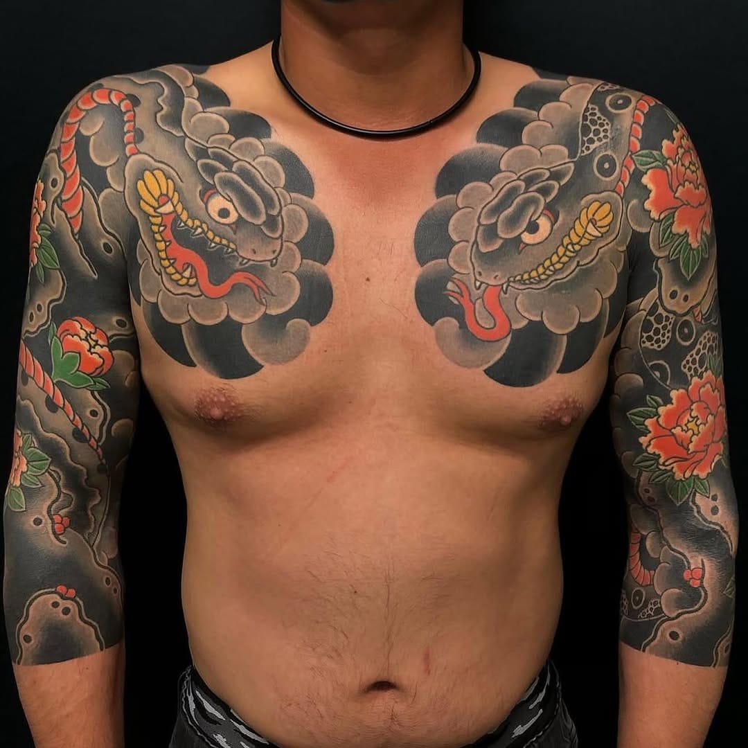 Post 6 by THREE TIDES TATTOO SHINSEKAI on Instagram (image)