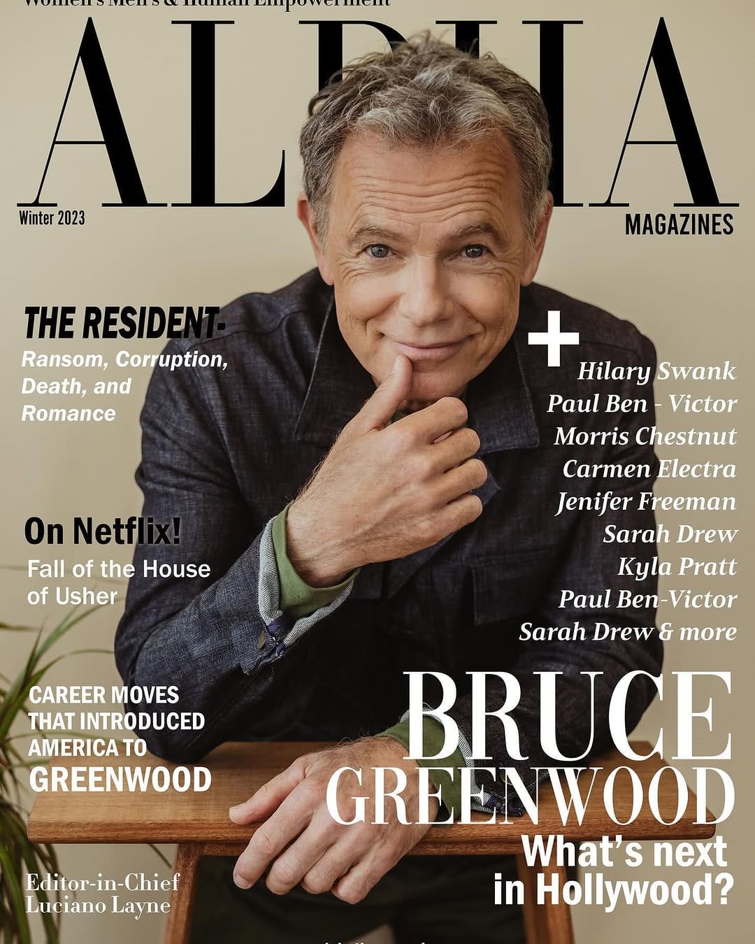 Post 8 by Bruce Greenwood on Instagram (image)