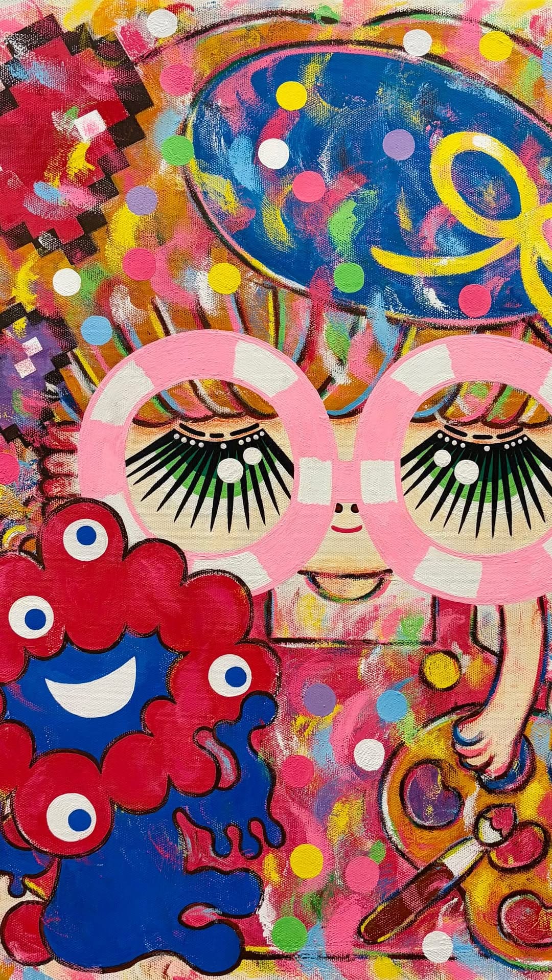Post 3 by Bell Nakai 🌼🎨❤️ 中居ベル "Pop Culture Girl With Message" on Instagram (video)