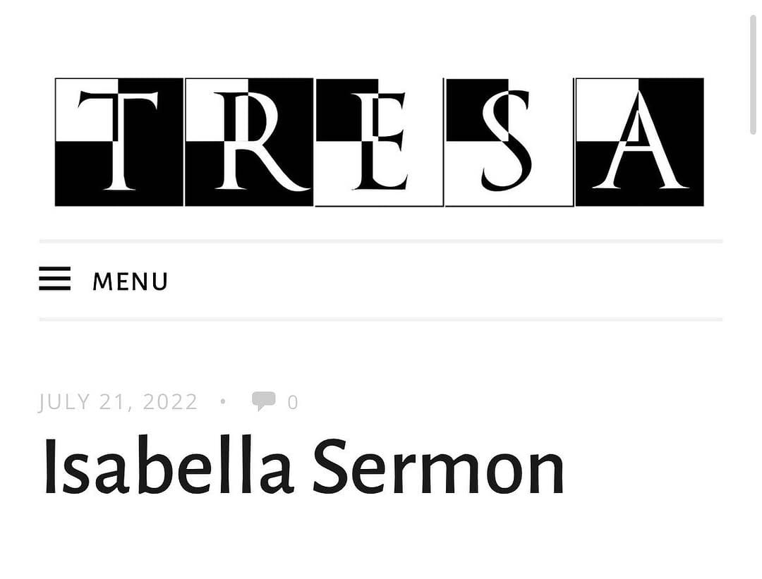 Post 10 by Isabella Sermon on Instagram (image)