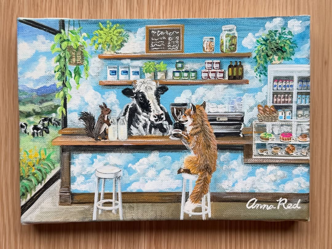 Post 6 by ANNA RED🎨 on Instagram (image)