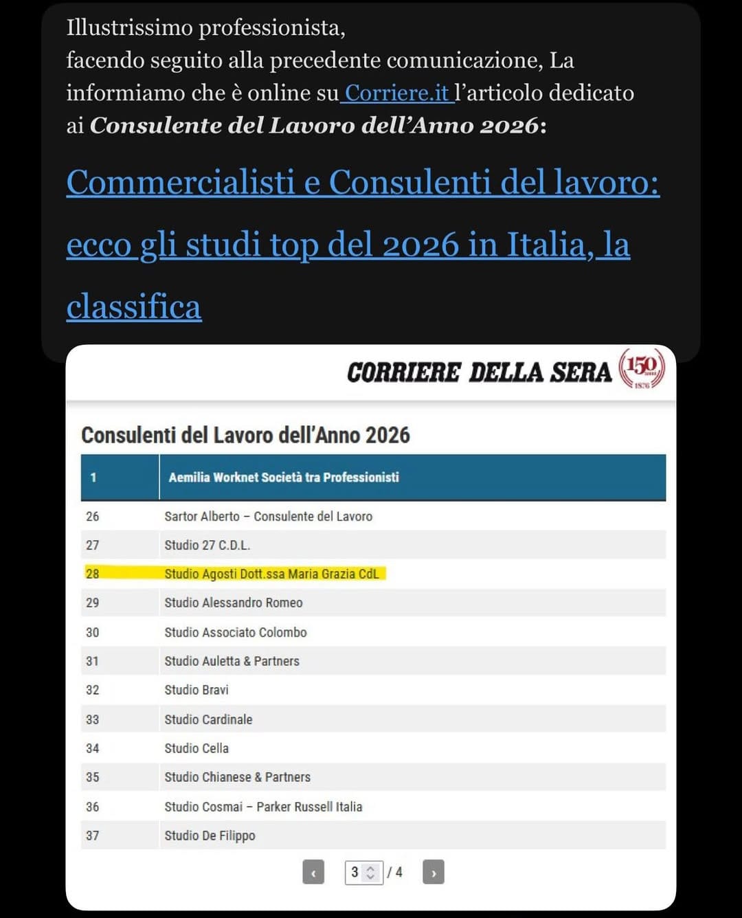 Post 10 by Maria Grazia Agosti - CdL on Instagram (image)