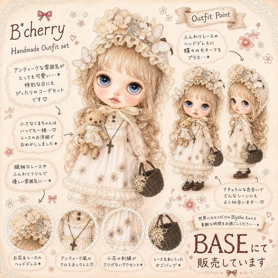 Post 10 by B’cherry(ビーチェリー) on Instagram (image)