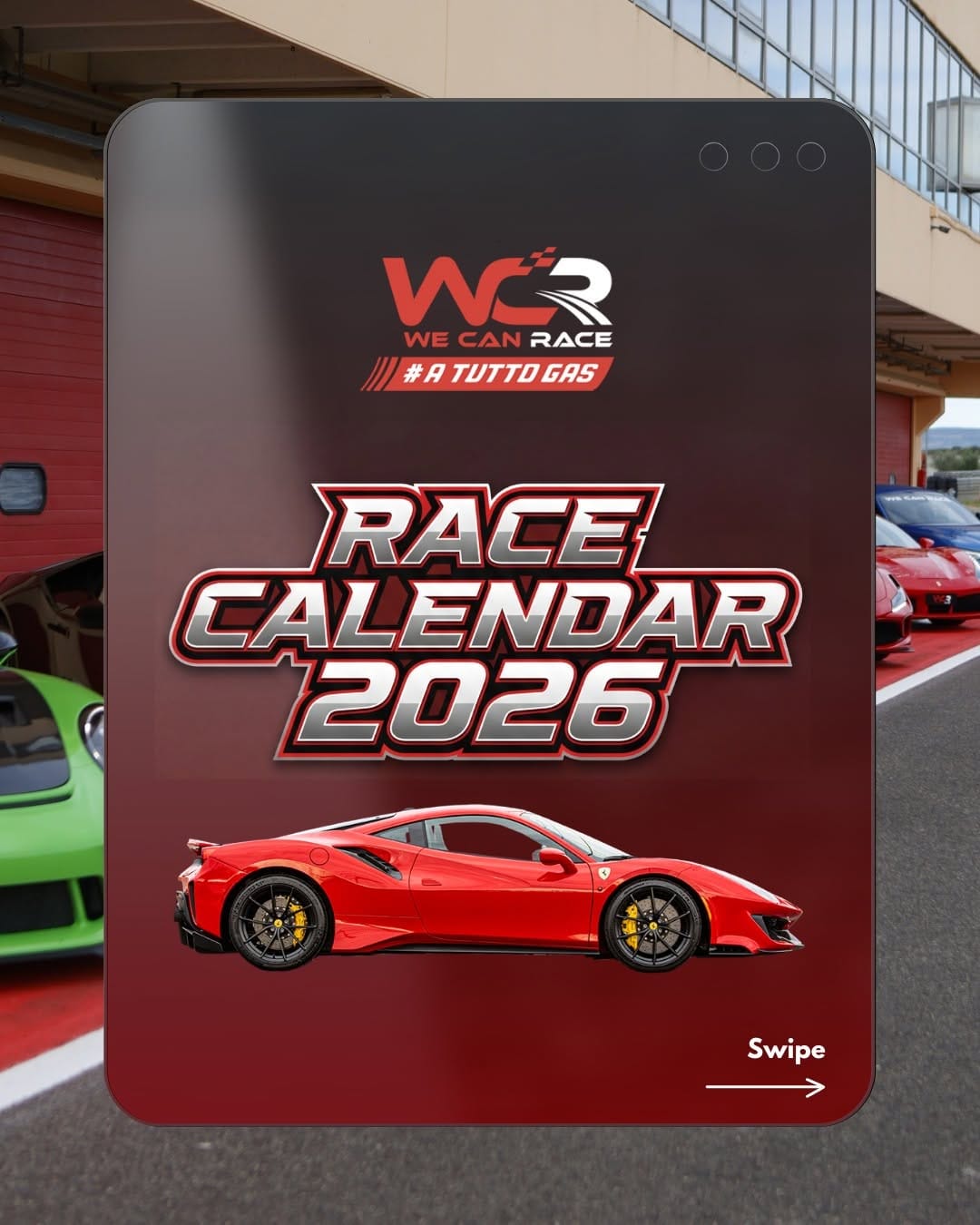 Post 8 by We Can Race🏁 on Instagram (carousel)