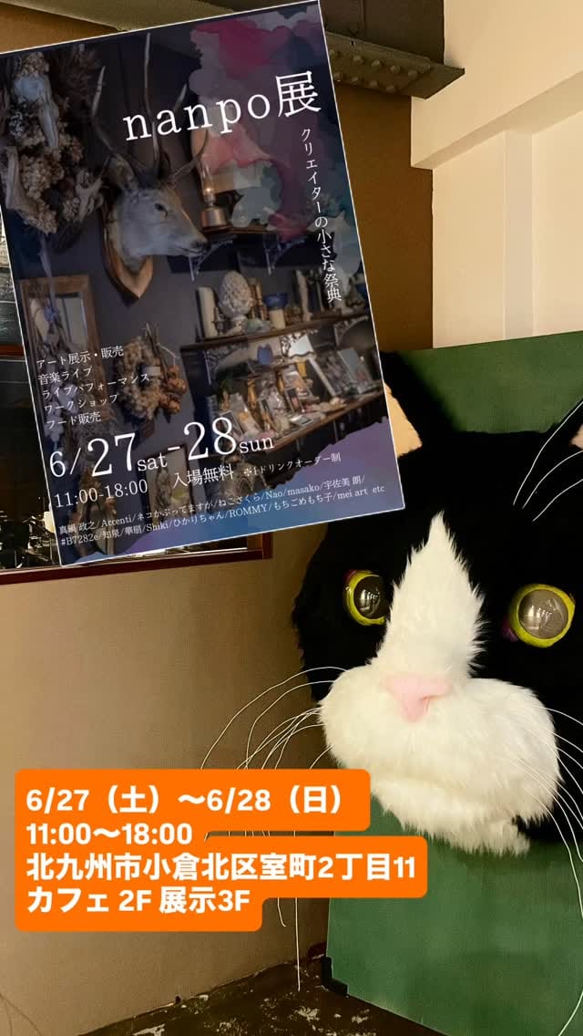 Post 3 by ネコかぶってますが｜猫作家 on Instagram (video)