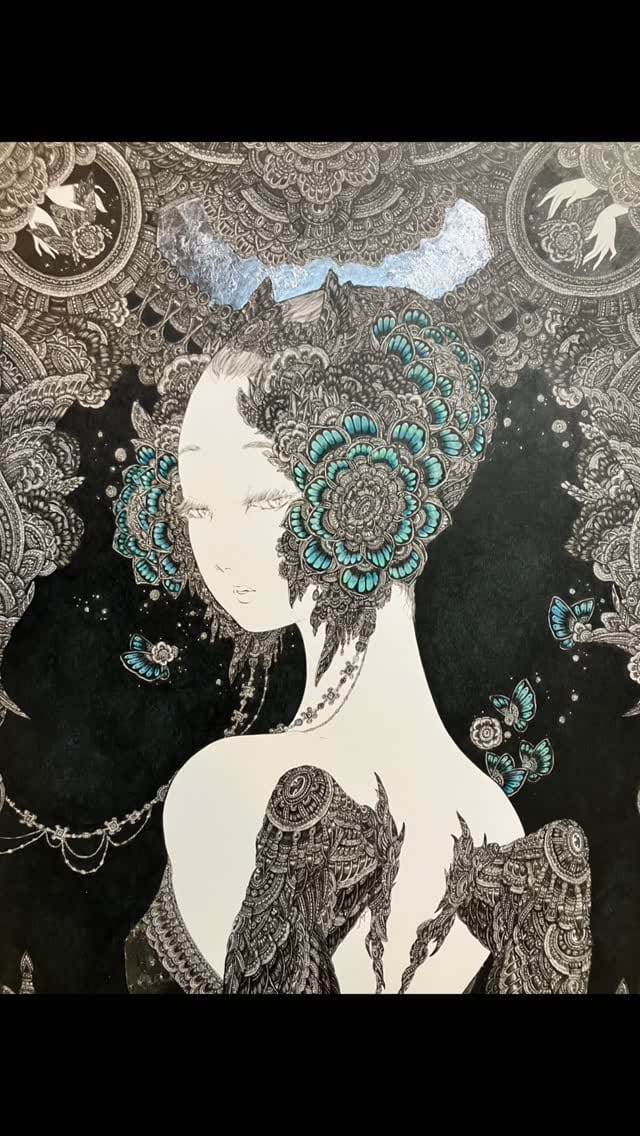 Post 2 by Sayumi  Kudo art on Instagram (video)