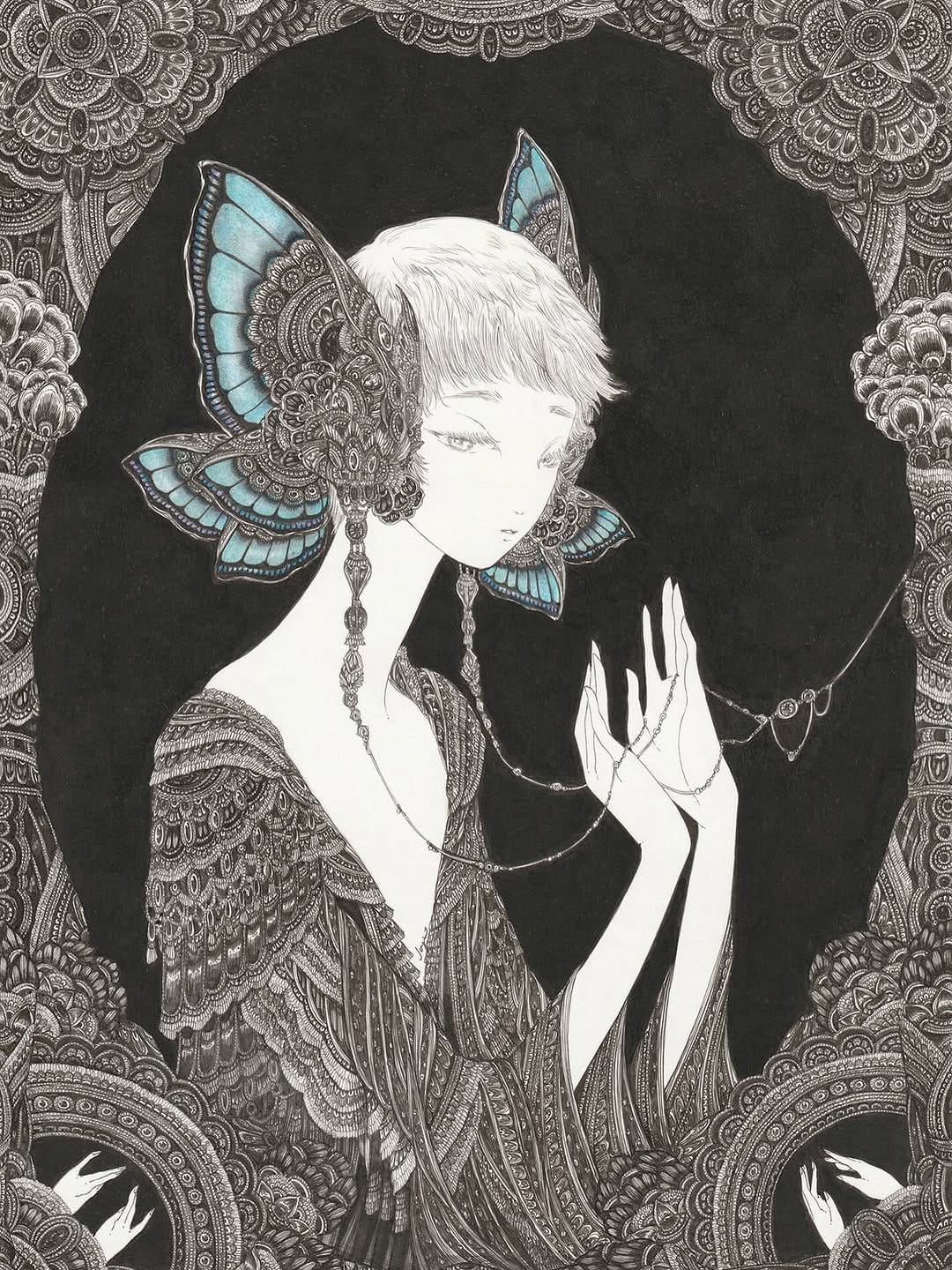 Post 10 by Sayumi  Kudo art on Instagram (carousel)