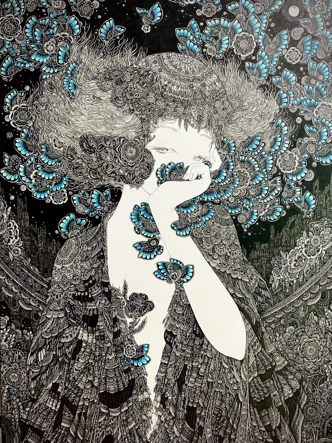 Post 7 by Sayumi  Kudo art on Instagram (carousel)