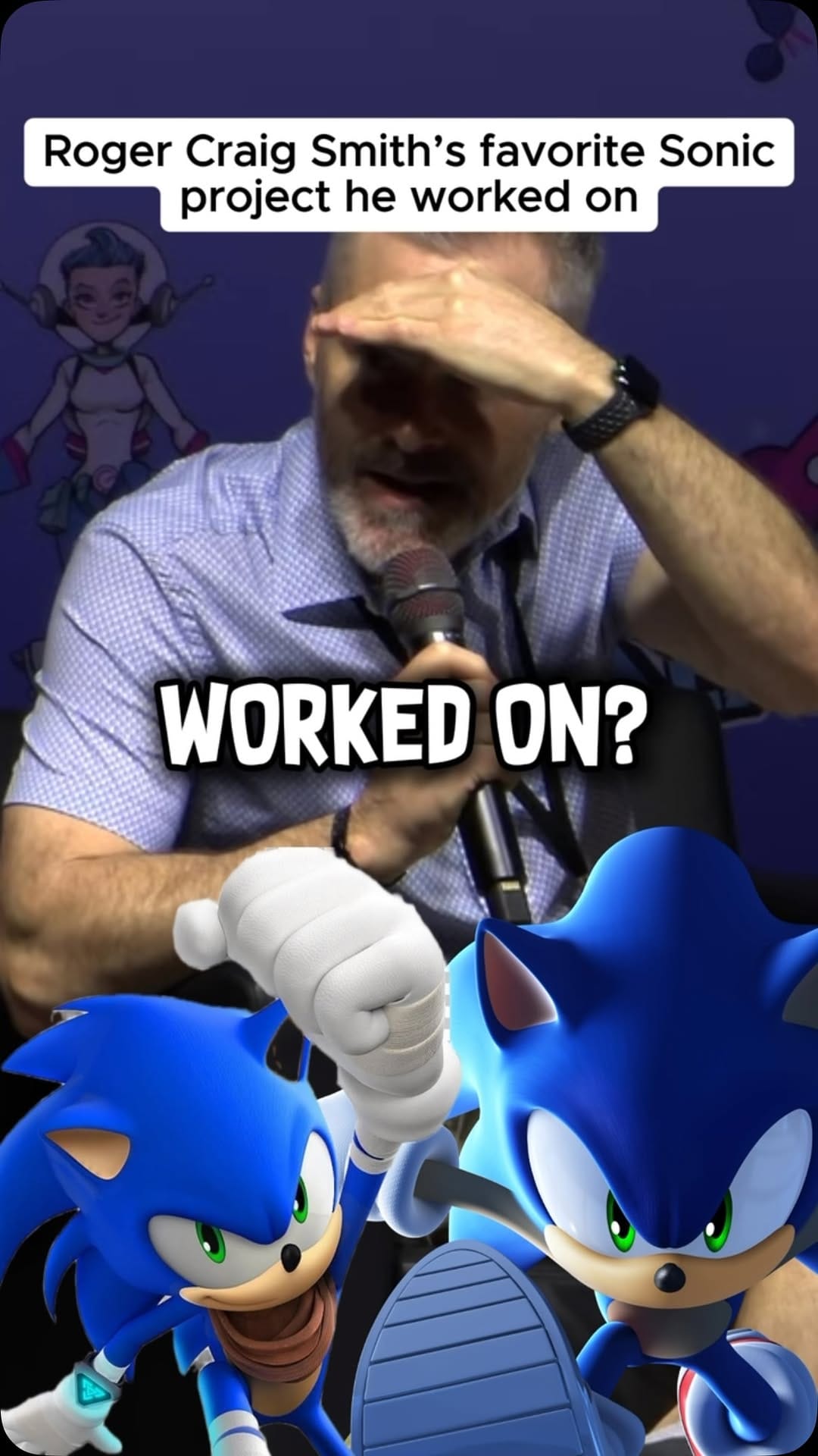 Post 9 by Roger Craig Smith on Instagram (video)
