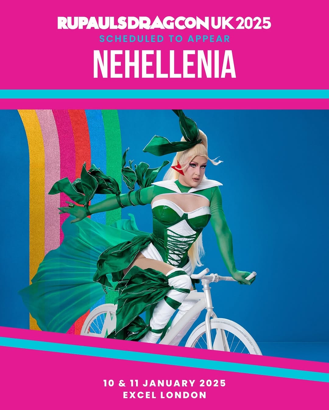 Post 8 by Drag Race Italia on Instagram (image)