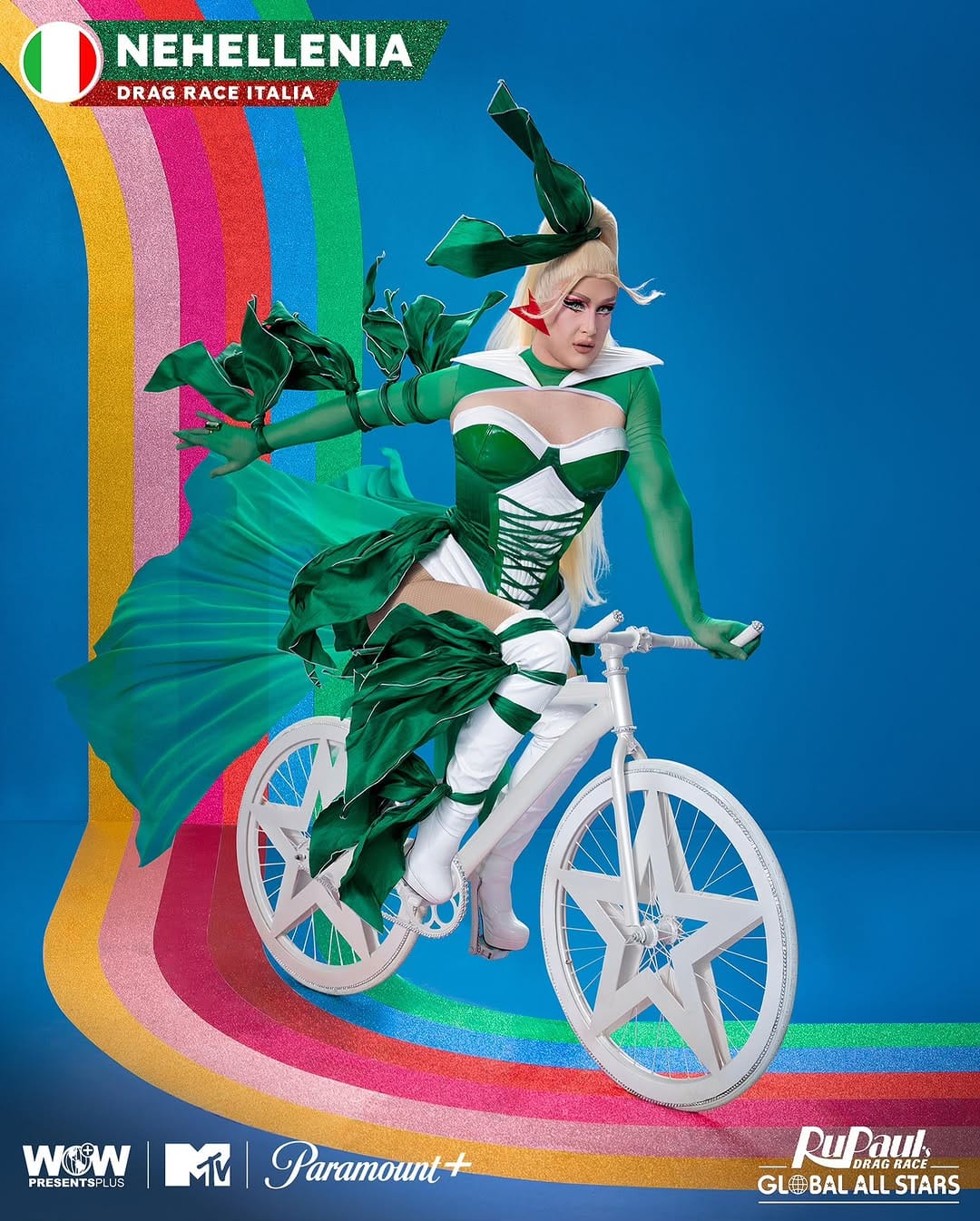 Post 9 by Drag Race Italia on Instagram (carousel)