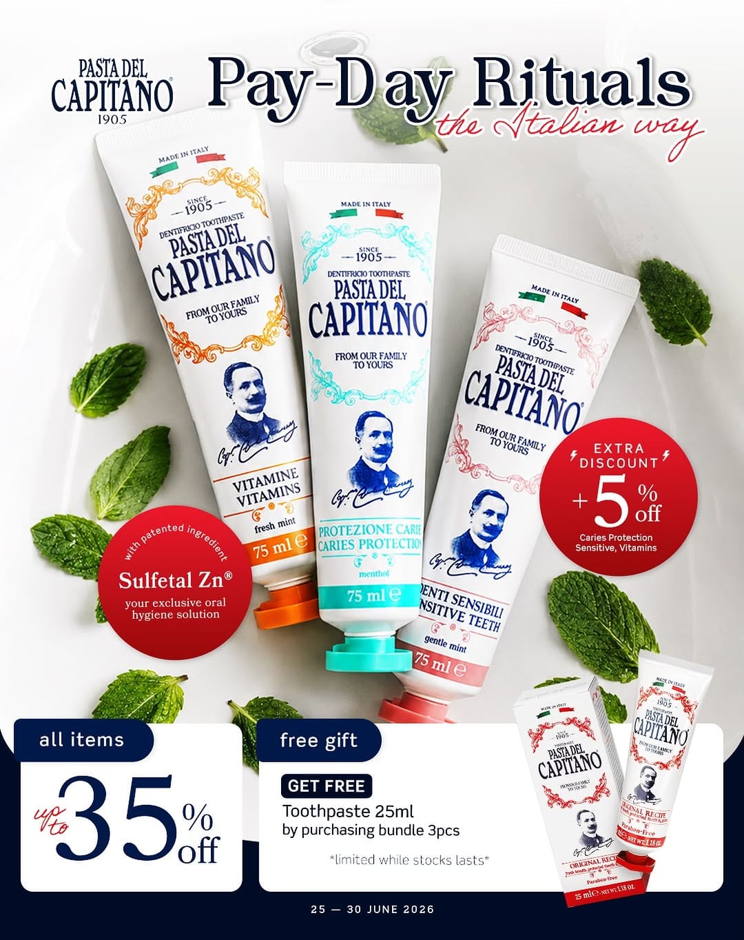 Post 5 by Pasta del Capitano Indonesia on Instagram (image)