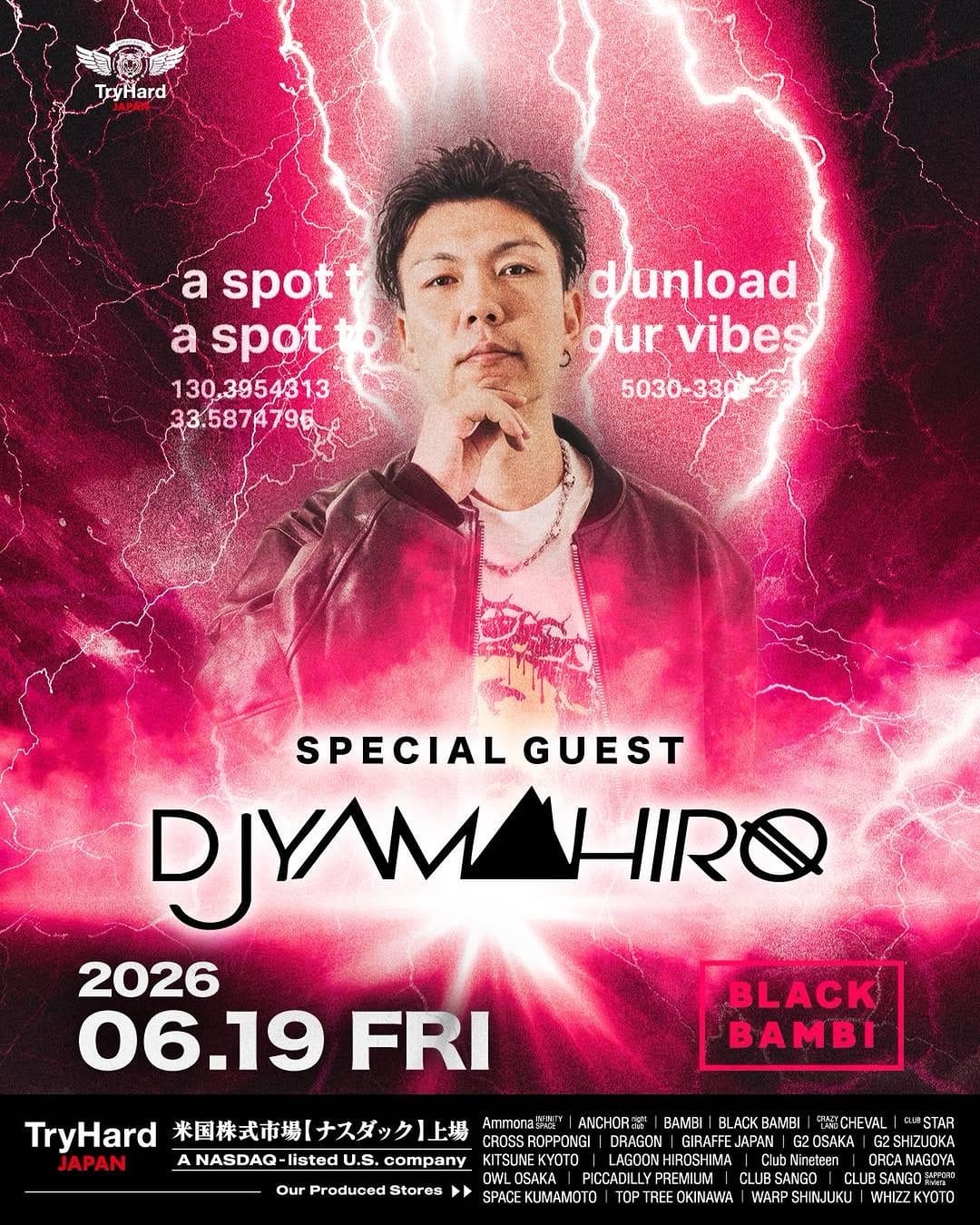 Post 3 by DJ YAMAHIRO on Instagram (image)