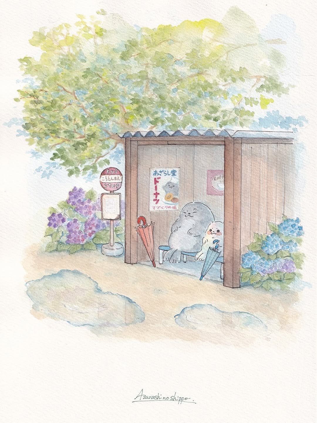 Post 1 by あざらしのしっぽ on Instagram (carousel)