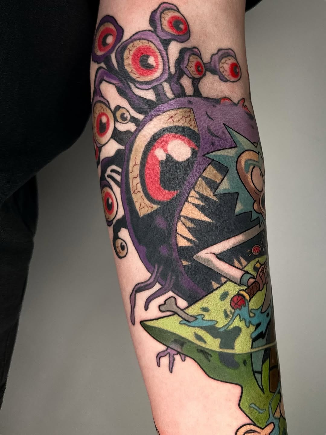 Post 8 by Andriy Aku • Tattoo Prague on Instagram (carousel)