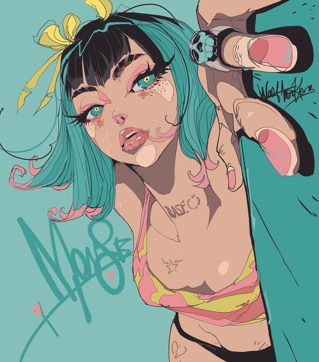 Post 2 by w⃟o⃟l⃟f⃟m⃟a⃟r⃟k⃟e⃟r⃟ on Instagram (image)
