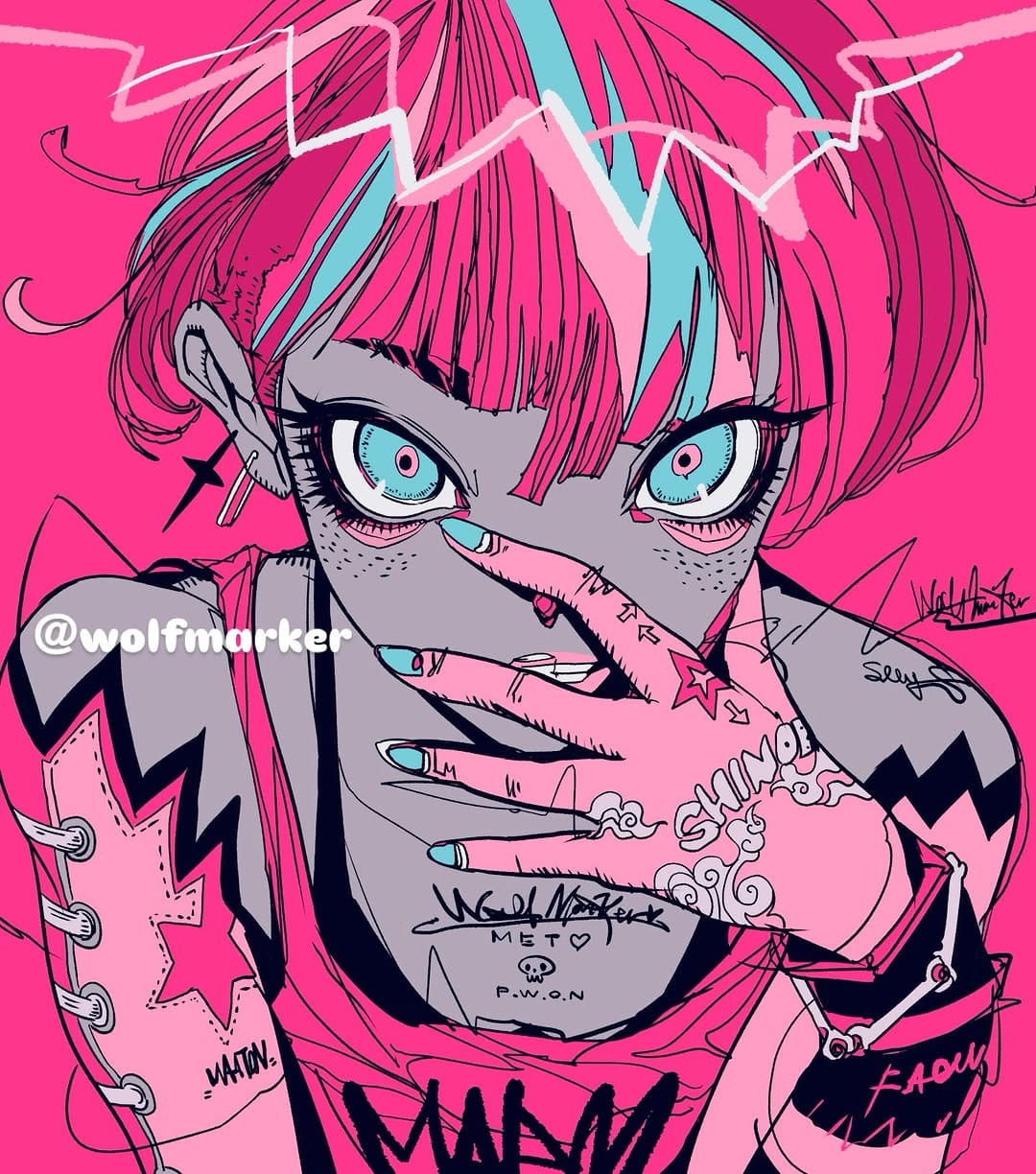 Post 3 by w⃟o⃟l⃟f⃟m⃟a⃟r⃟k⃟e⃟r⃟ on Instagram (image)