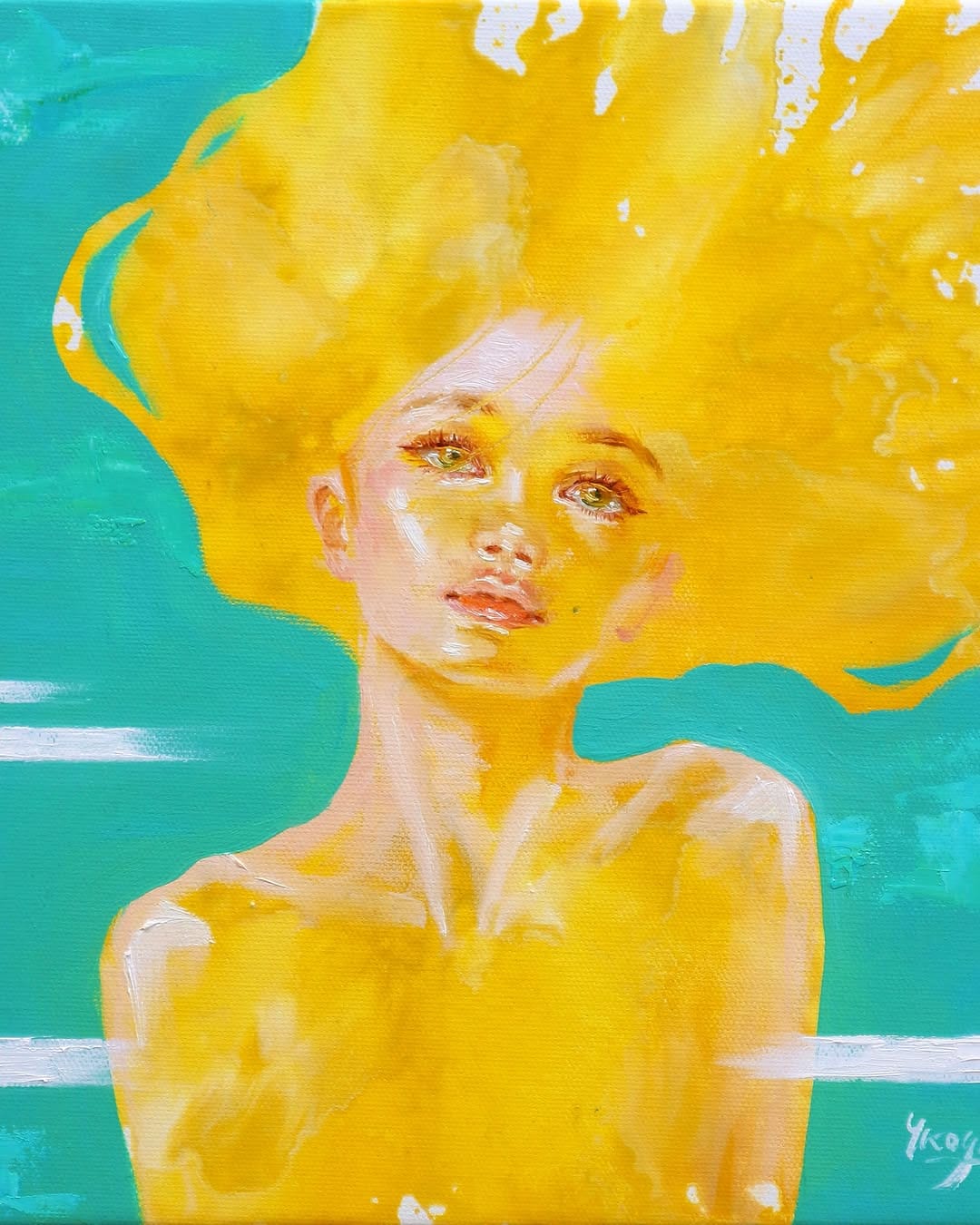 Post 9 by 油彩画家 古賀陽子 /YOKO KOGA oil painting artist on Instagram (carousel)