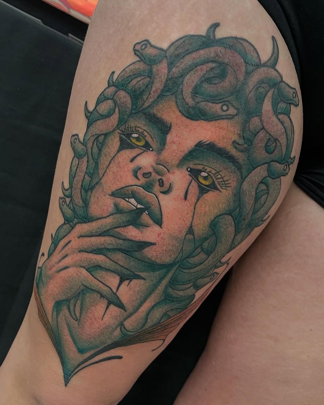 Post 8 by Elise “LiLi” Allen🤍 NeoTrad Orlando Tattoo Artist 🤍 on Instagram (carousel)
