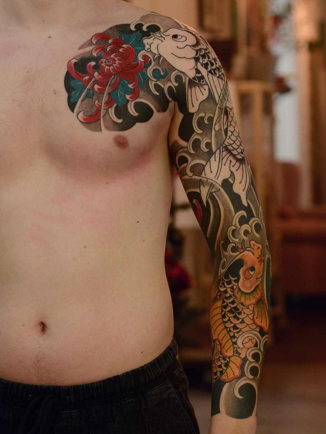 Post 6 by SIARHEI HOROSHO ✺︎ JAPANESE TATTOO on Instagram (carousel)
