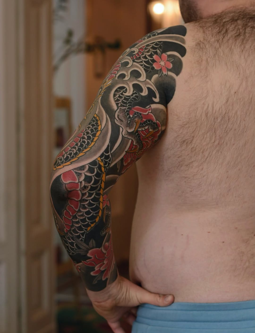 Post 4 by SIARHEI HOROSHO ✺︎ JAPANESE TATTOO on Instagram (carousel)