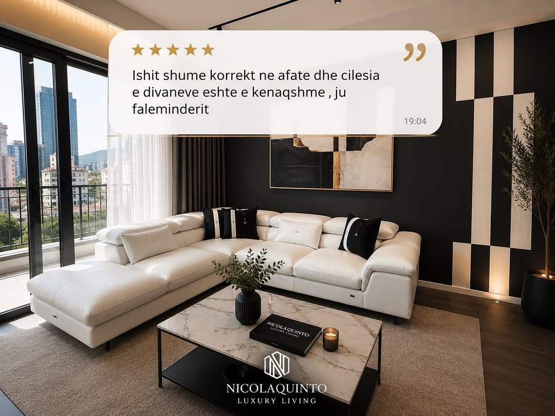 Post 1 by Nicola Quinto Showroom Tirana on Instagram (image)