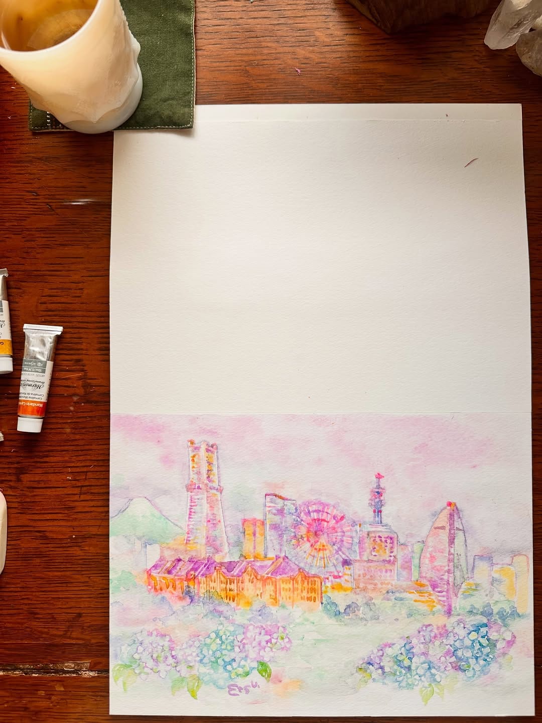 Post 6 by Water color painter絵描きETSUです🎨 on Instagram (carousel)