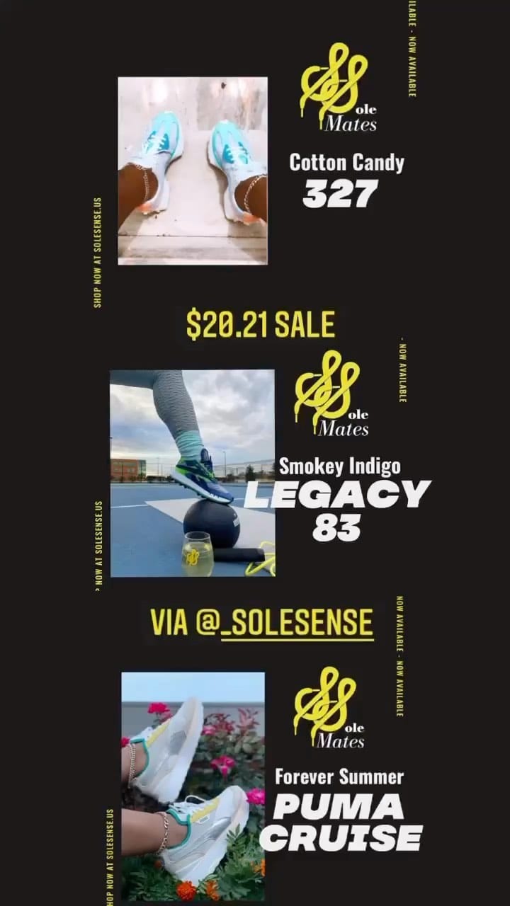 Post 3 by SoleSense on Instagram (video)