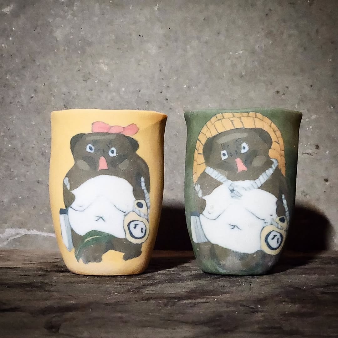 Post 7 by YUKIKO TAKAHASHI／Nerikomi Potter on Instagram (carousel)