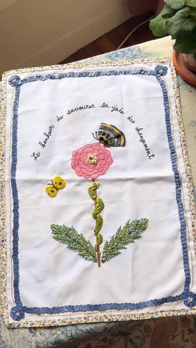 Post 8 by KAORI embroidery Paris 🪡❤️ on Instagram (video)