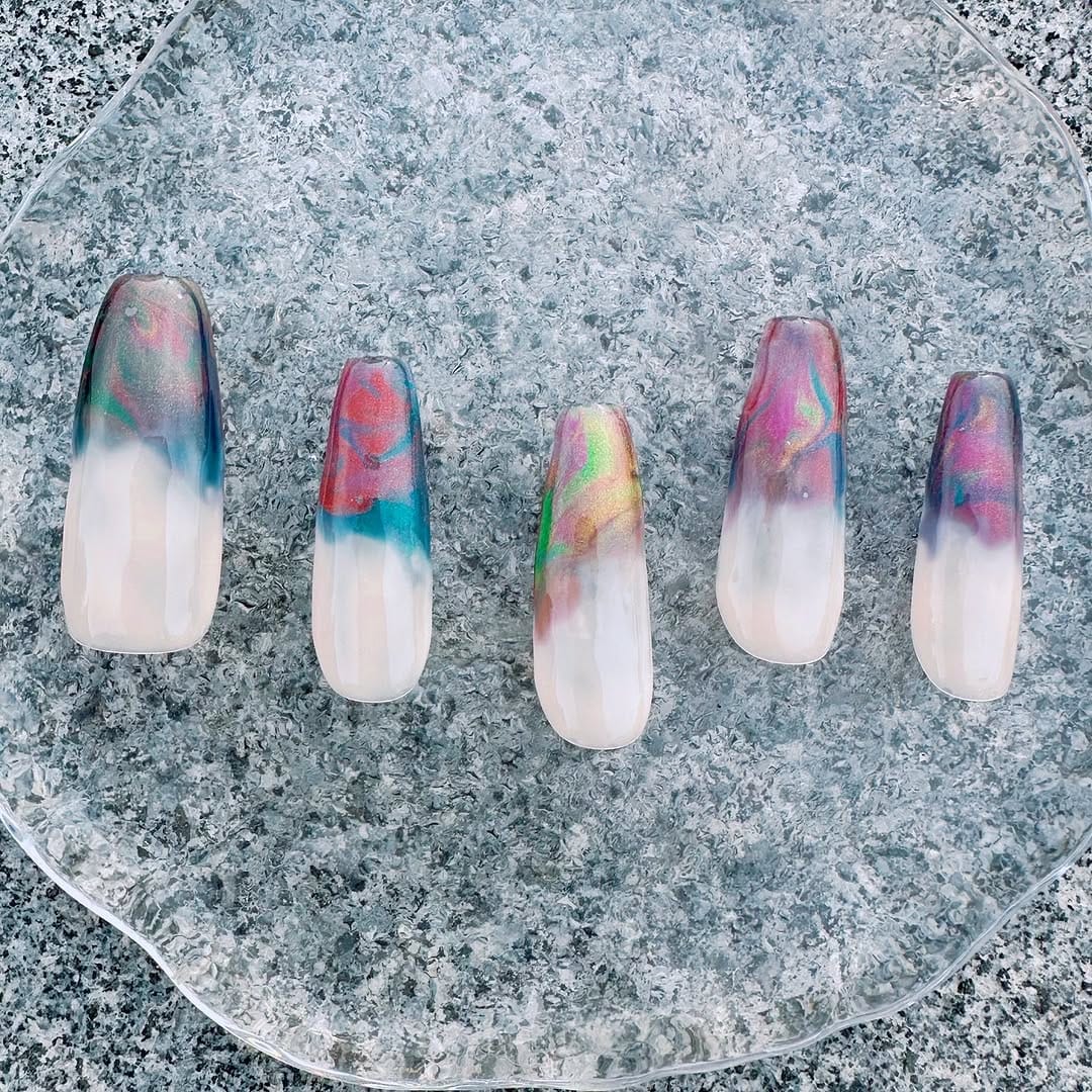 Post 7 by AYA | International Nail Artist on Instagram (carousel)