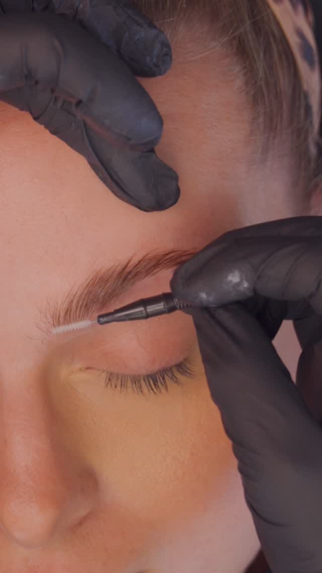 Post 7 by NATURAL BROW MICROBLADING on Instagram (video)