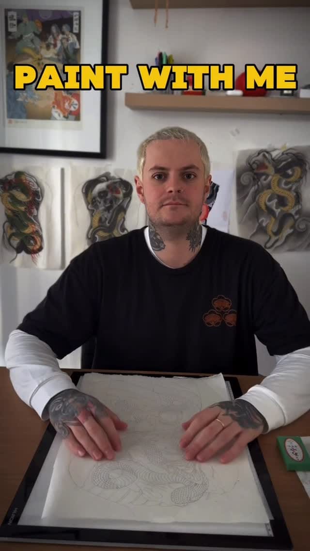 Post 6 by Tim | Japanese tattoos | Melbourne on Instagram (video)