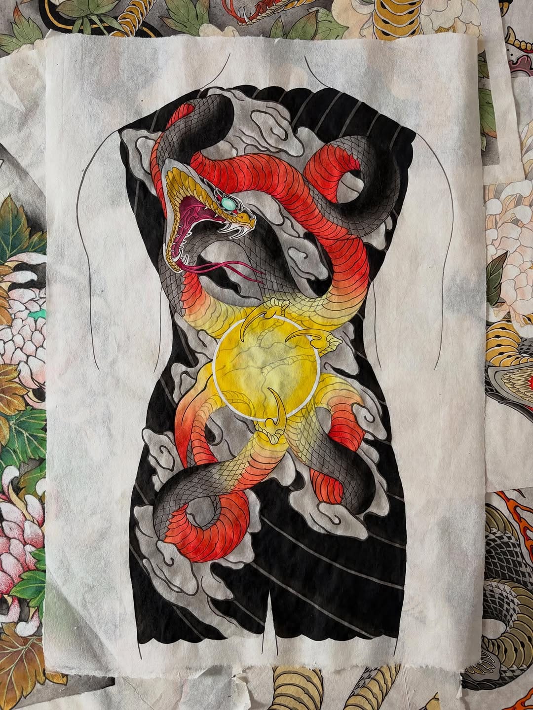 Post 3 by Tim | Japanese tattoos | Melbourne on Instagram (carousel)
