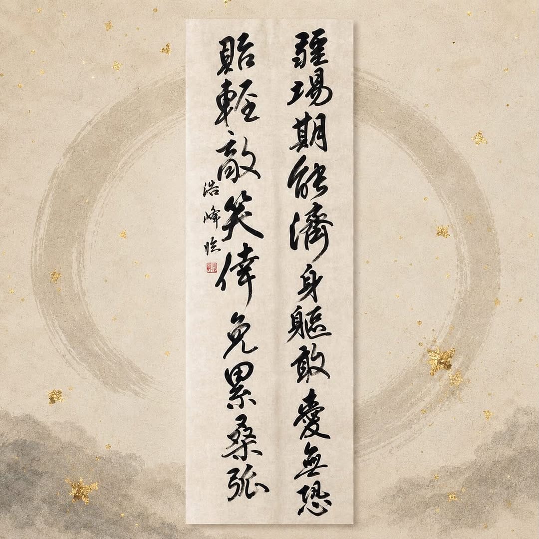 Post 2 by 書道家 浩峰(kouhou)｜時々 百凜花と旅　　浩峰(kouhou) on Instagram (image)