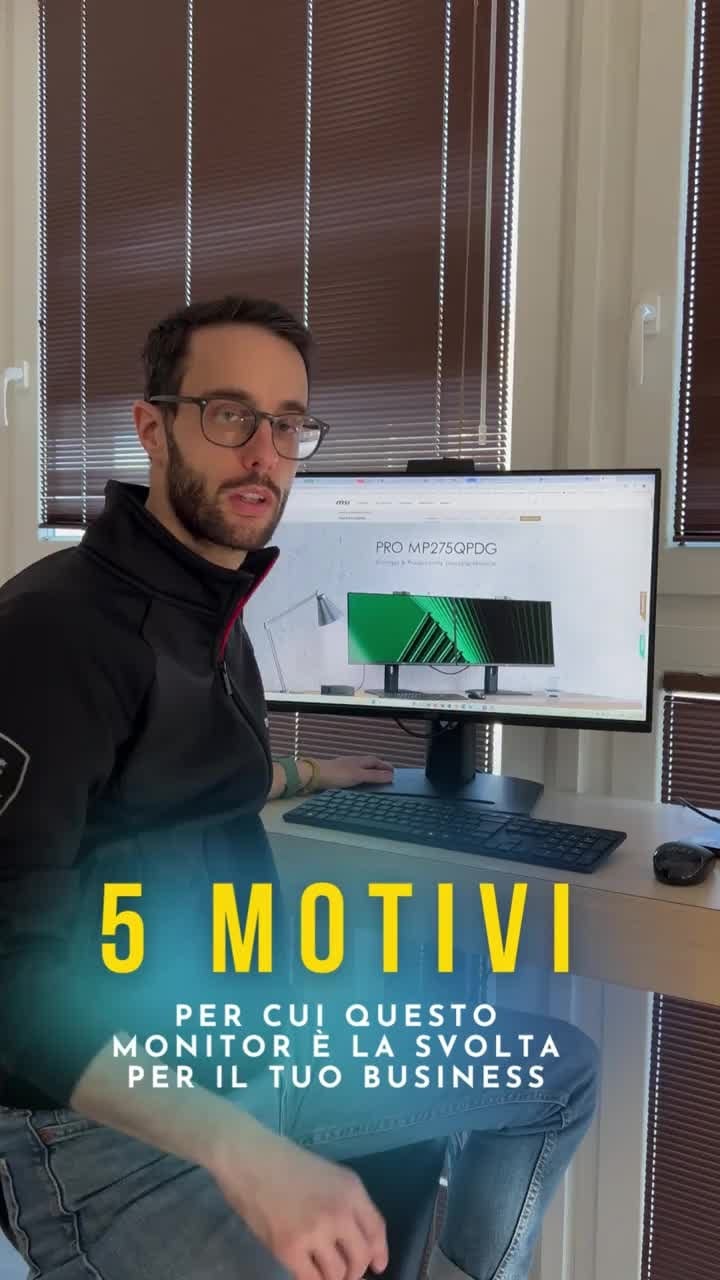 Post 10 by MSI Italy on Instagram (video)