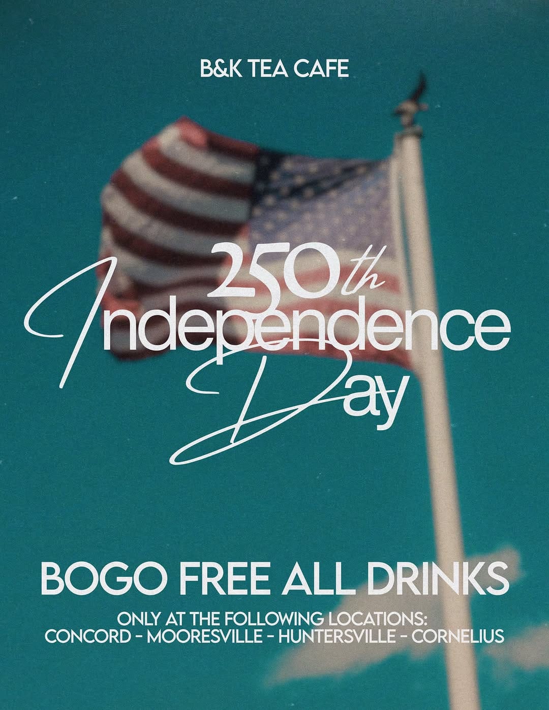 Post 1 by B&K Tea Cafe on Instagram (image)