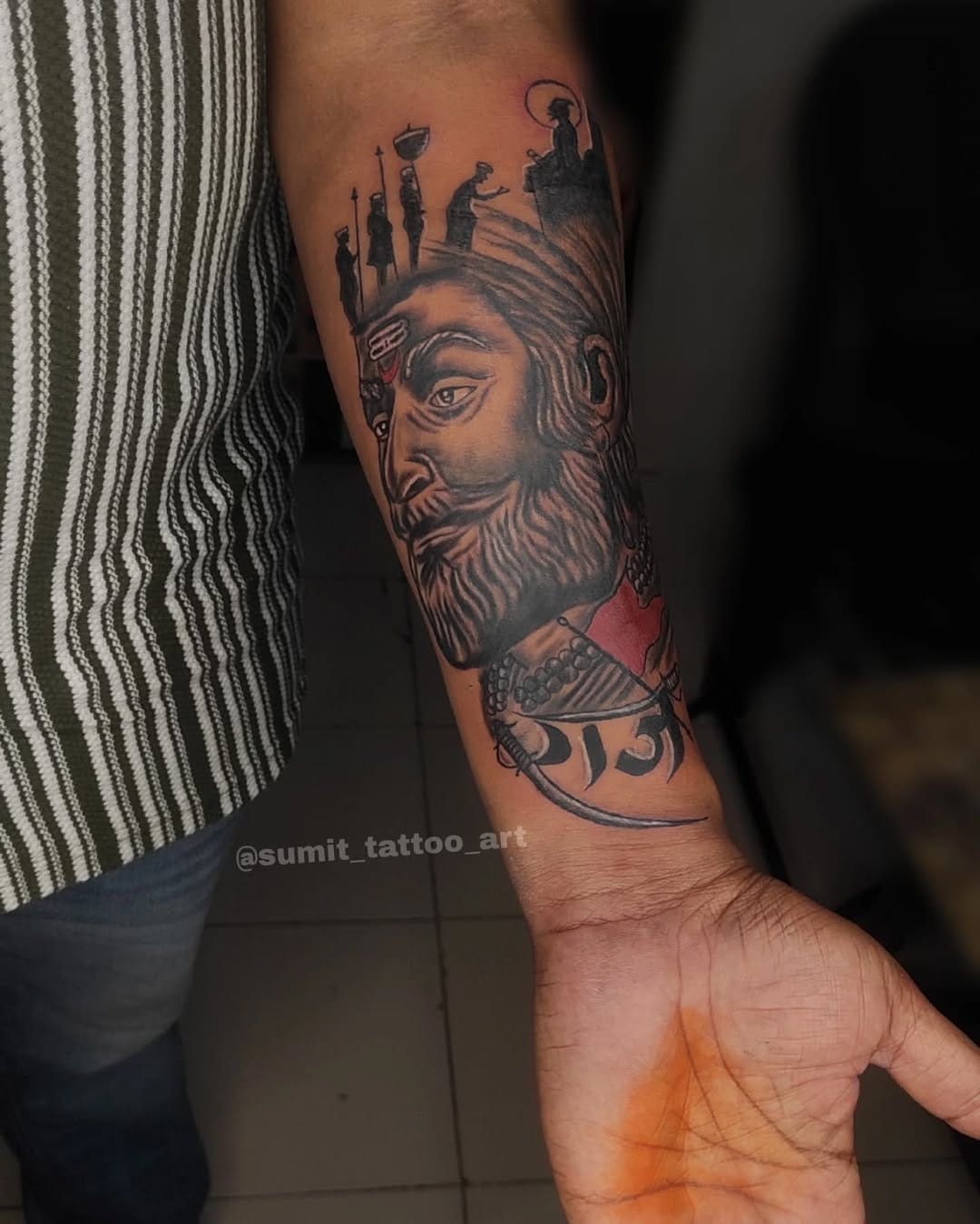 Post 9 by Sumit (Tattoist Artist) on Instagram (carousel)
