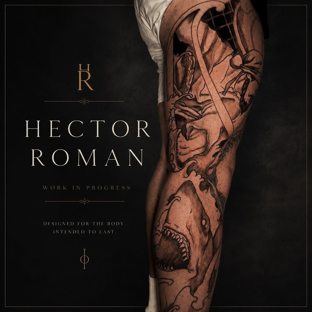 Post 4 by TATTOO ARTIST | 𝙃𝙀𝘾𝙏𝙊𝙍 𝙍𝙊𝙈𝘼𝙉 on Instagram (carousel)