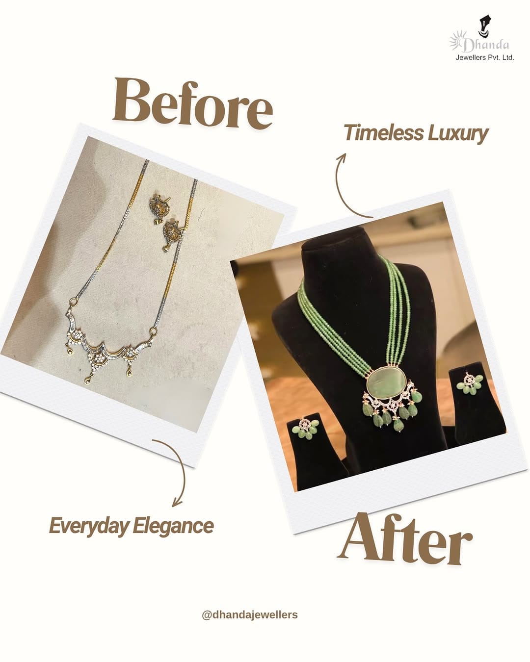 Post 7 by Dhanda Jewellers on Instagram (image)