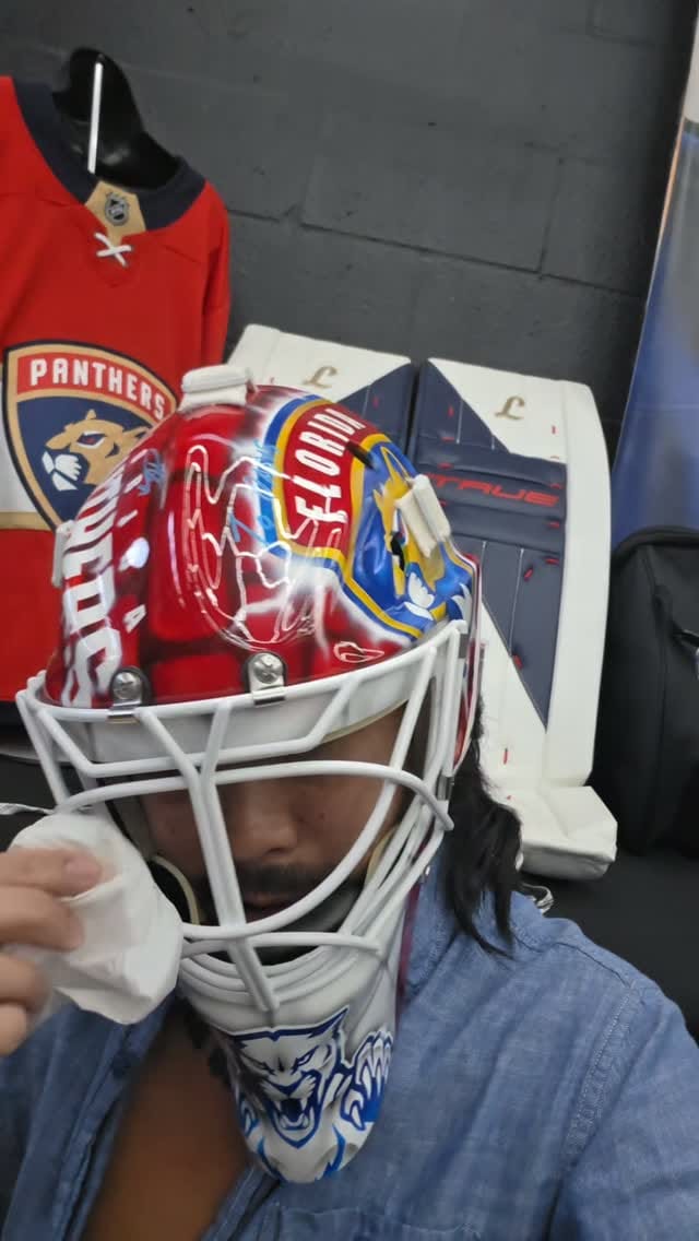 Post 5 by Goalie Mask Collector on Instagram (video)