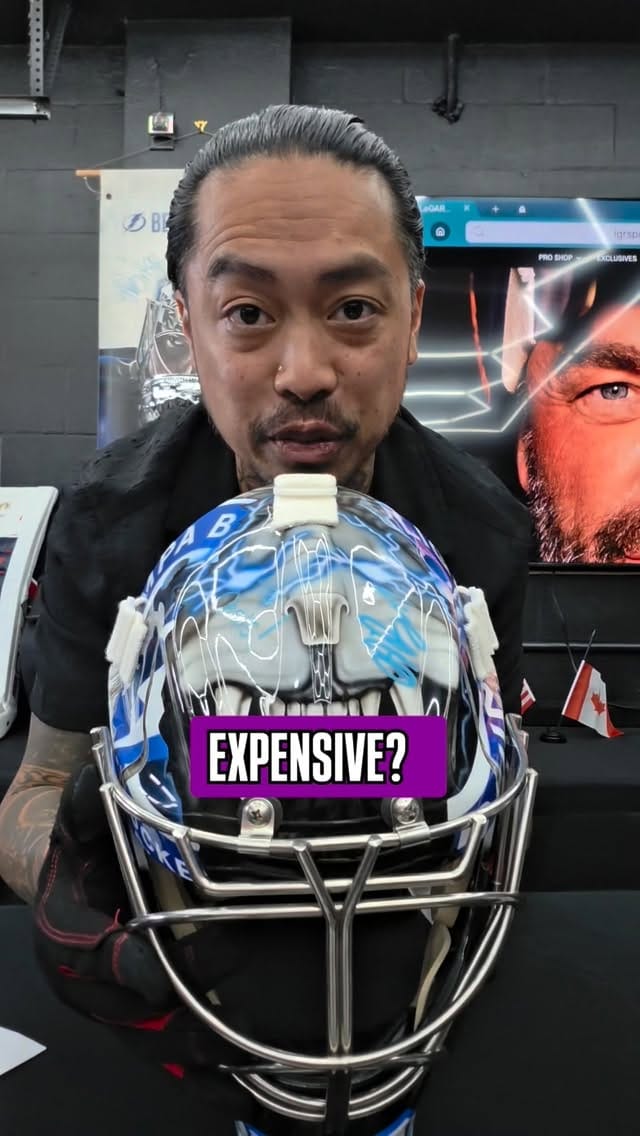 Post 9 by Goalie Mask Collector on Instagram (video)