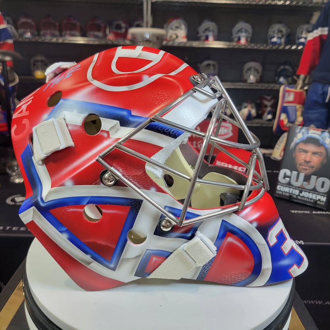 Post 7 by Goalie Mask Collector on Instagram (carousel)