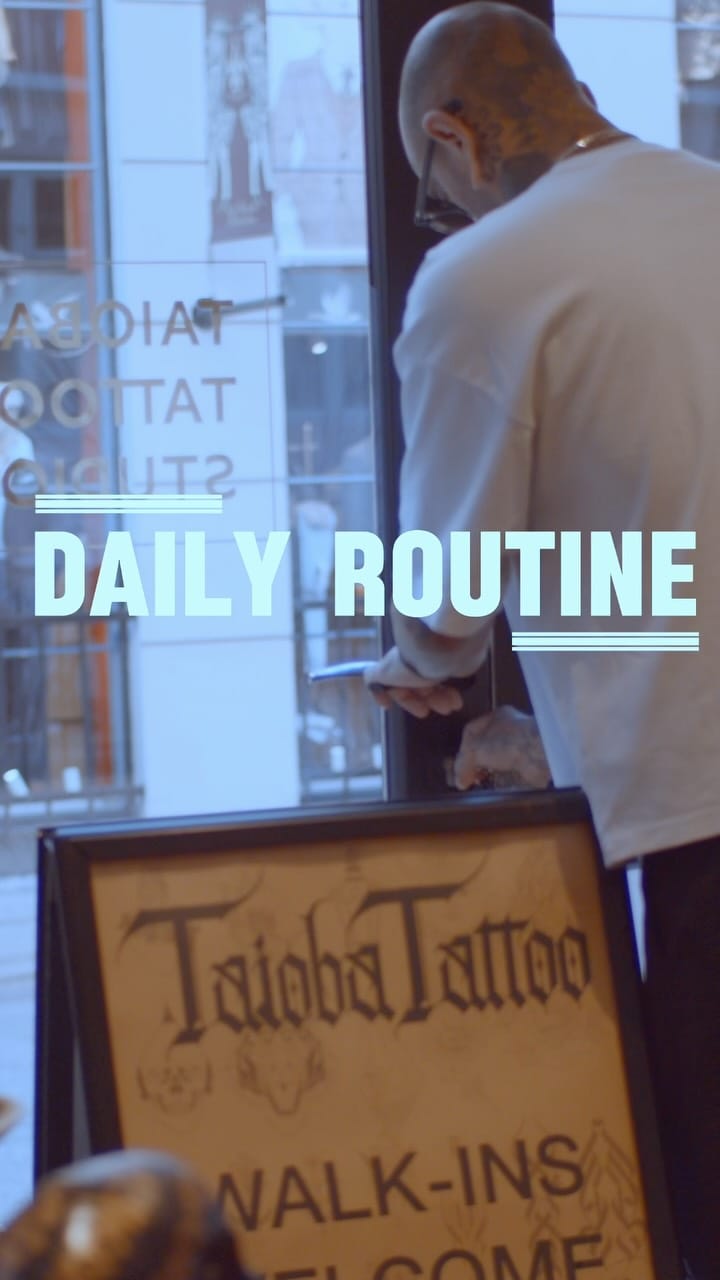 Post 2 by Taioba / Tattoo artist in Copenhagen on Instagram (video)