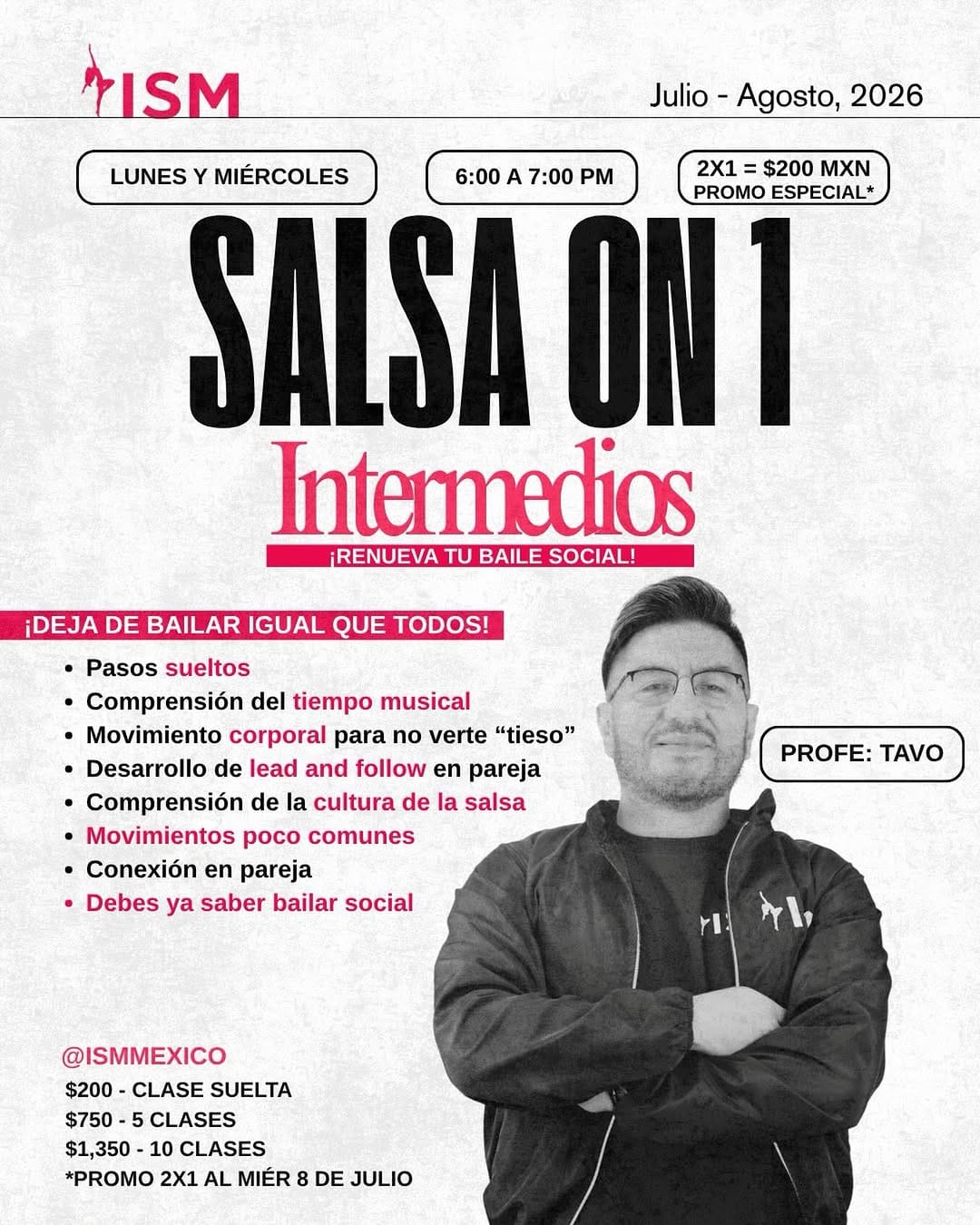 Post 5 by ISM Mexico Salsa & Bachata on Instagram (image)