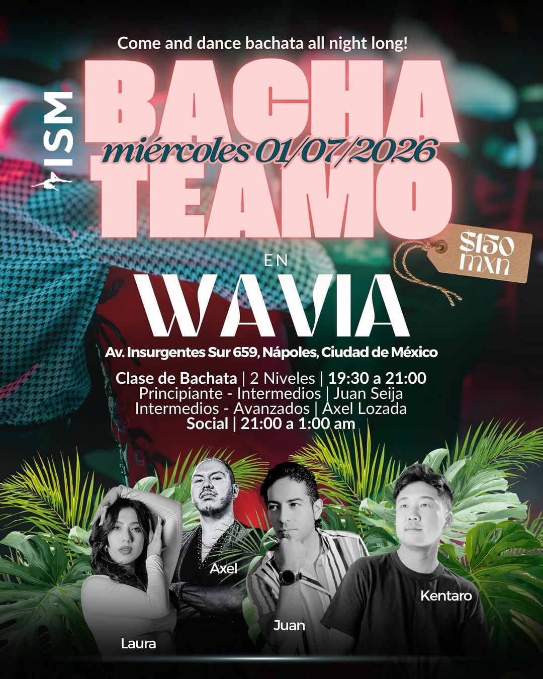 Post 4 by ISM Mexico Salsa & Bachata on Instagram (image)