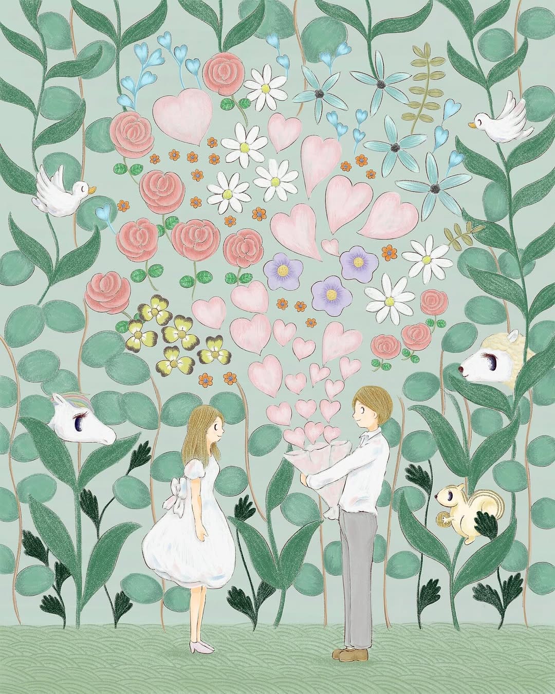 Post 8 by 福ヨシトモ｜愛と癒しの絵本作家 on Instagram (image)